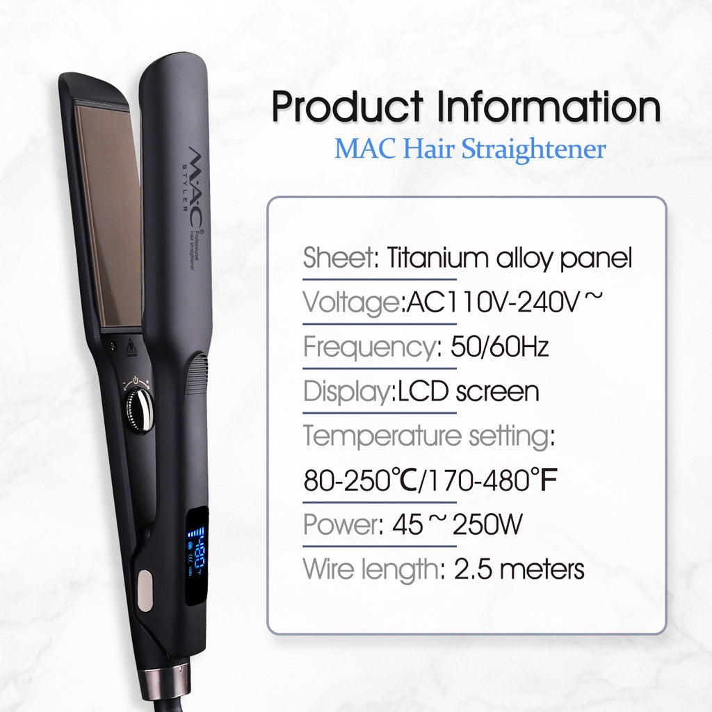 Pro Titanium Straightener Iron MC5573