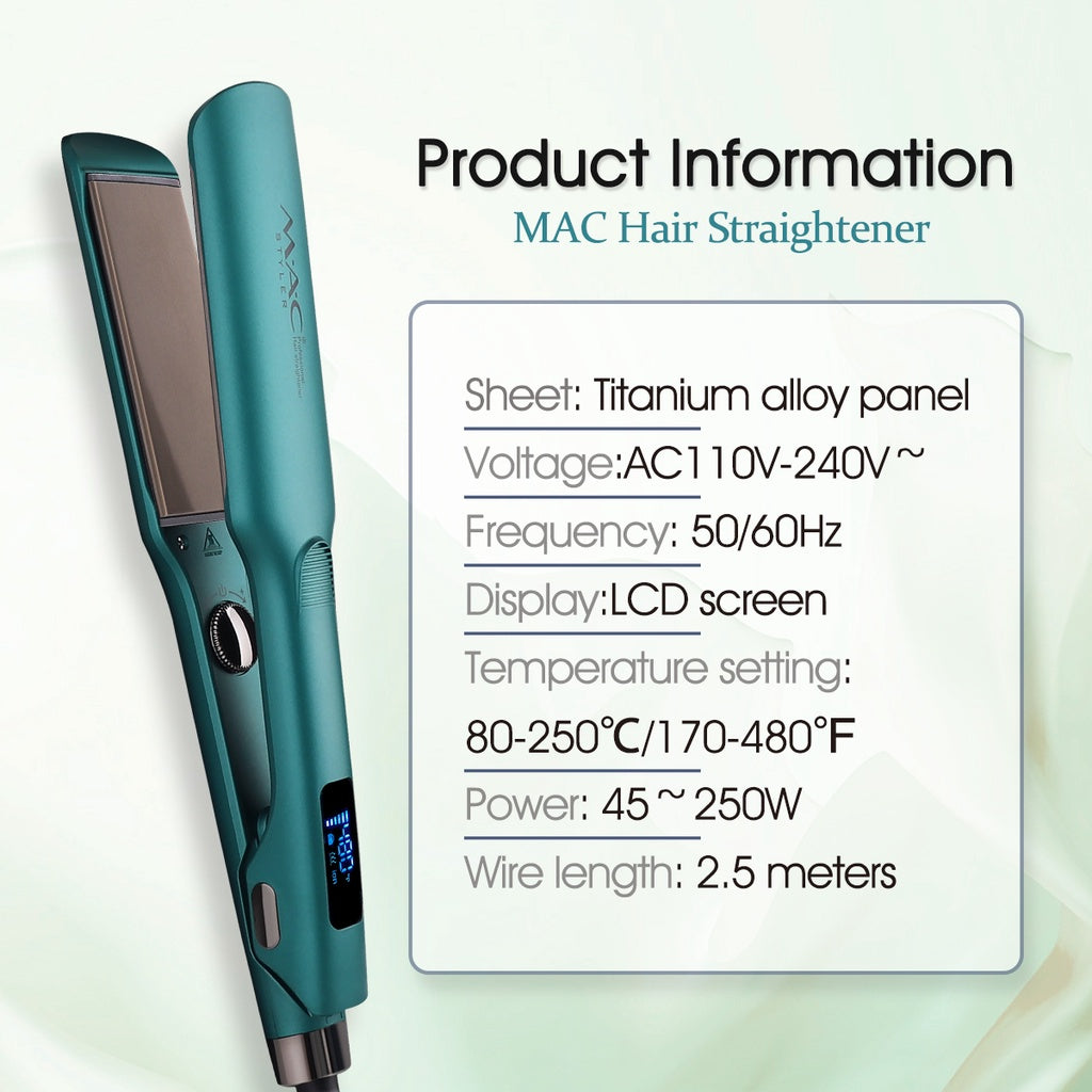 Fast Heating Professional Straightener Iron MC5575