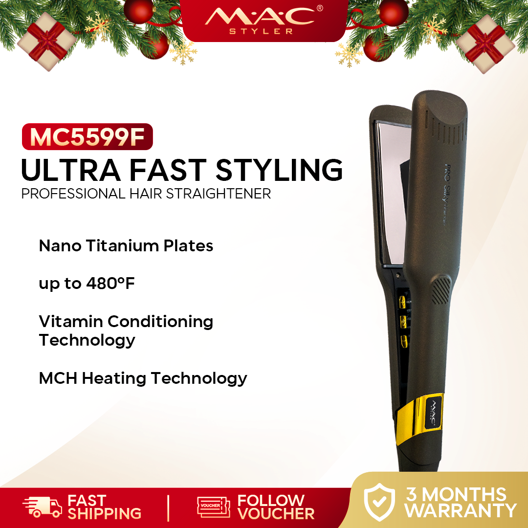 Pro Salon Ultra Fast Styling Professional Straightener Iron MC5599