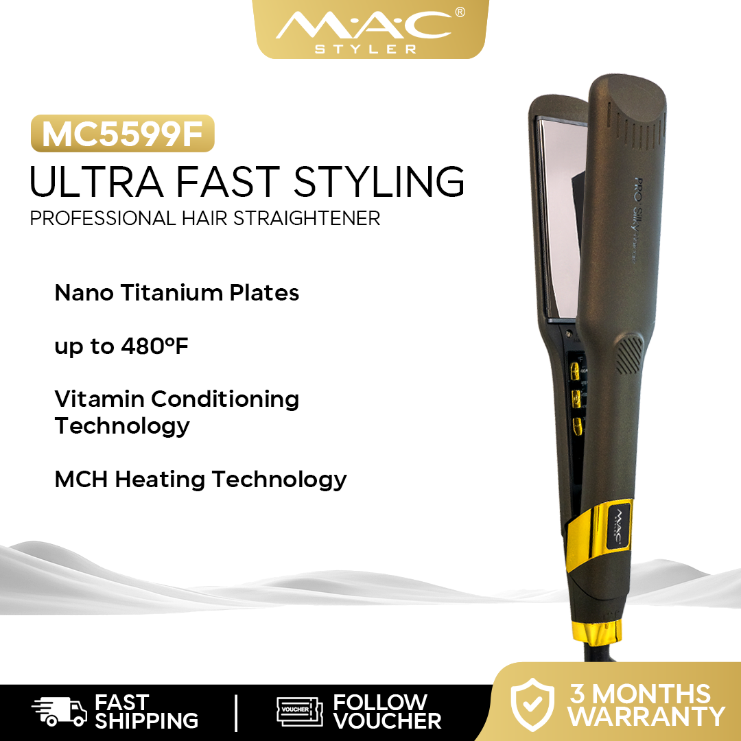 Pro Salon Ultra Fast Styling Professional Straightener Iron MC5599