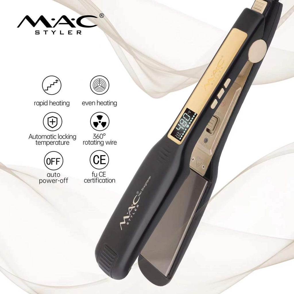 Pro Ceramic Tourmaline Wide Plates Straightener Iron MC5517