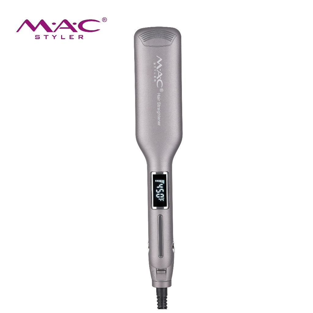 Perfect Straightening Silver Straightener Iron Clear Plates MC5515