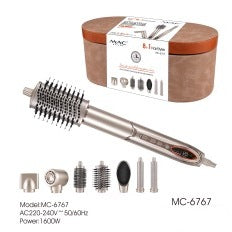 8 in 1 Hair Styler Multi Attachment Blow Dryer Brush Set MC6767