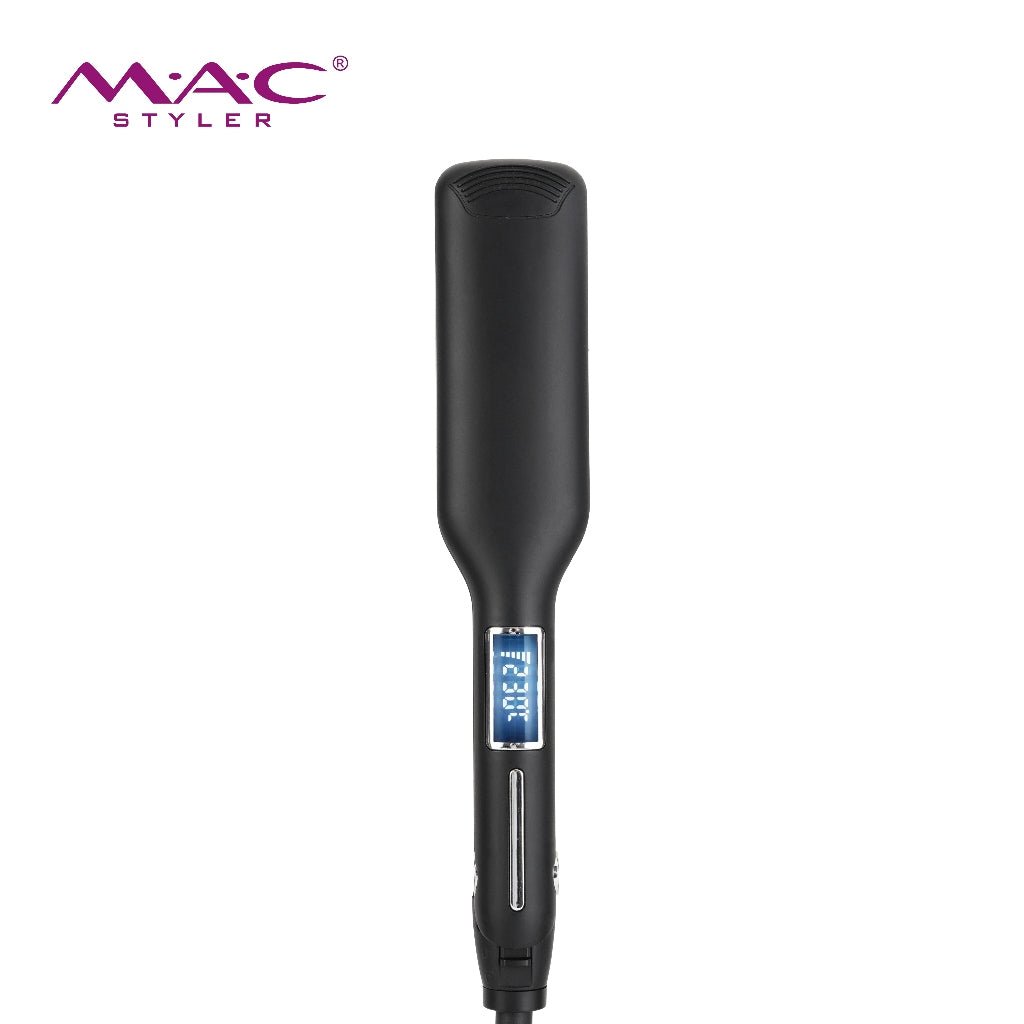 Perfect Straightening Black Straightener Iron Clear Plates MC5514