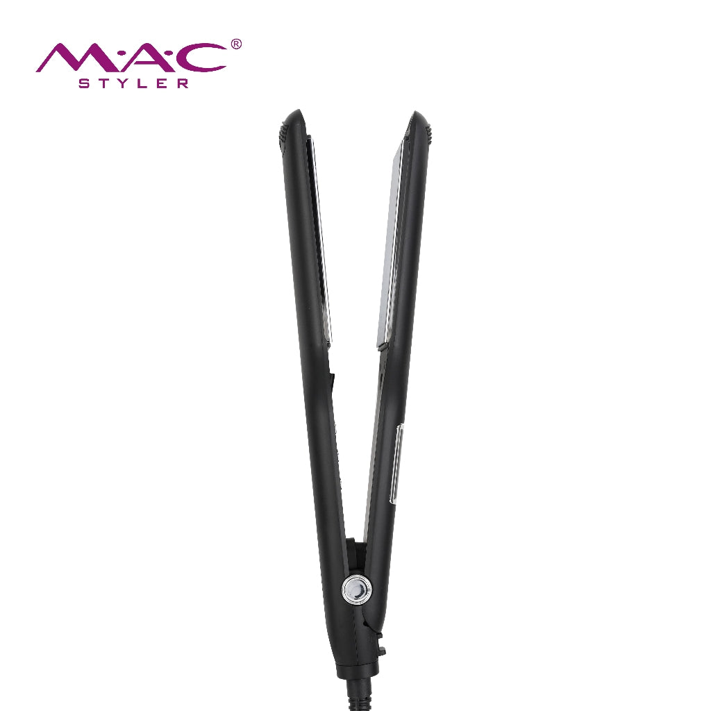 Perfect Straightening Black Straightener Iron Clear Plates MC5514