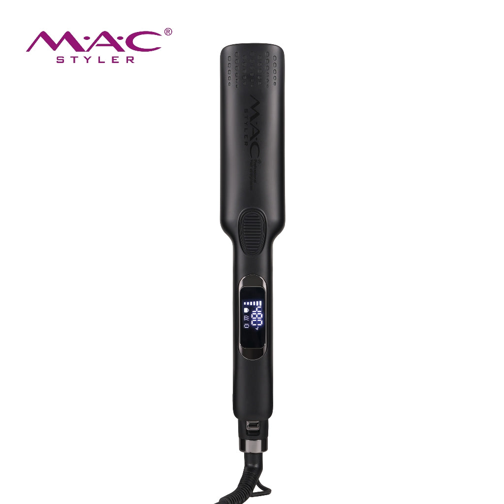 Beauty Vibrating Advanced Pro Straightener Iron in Black MC5620