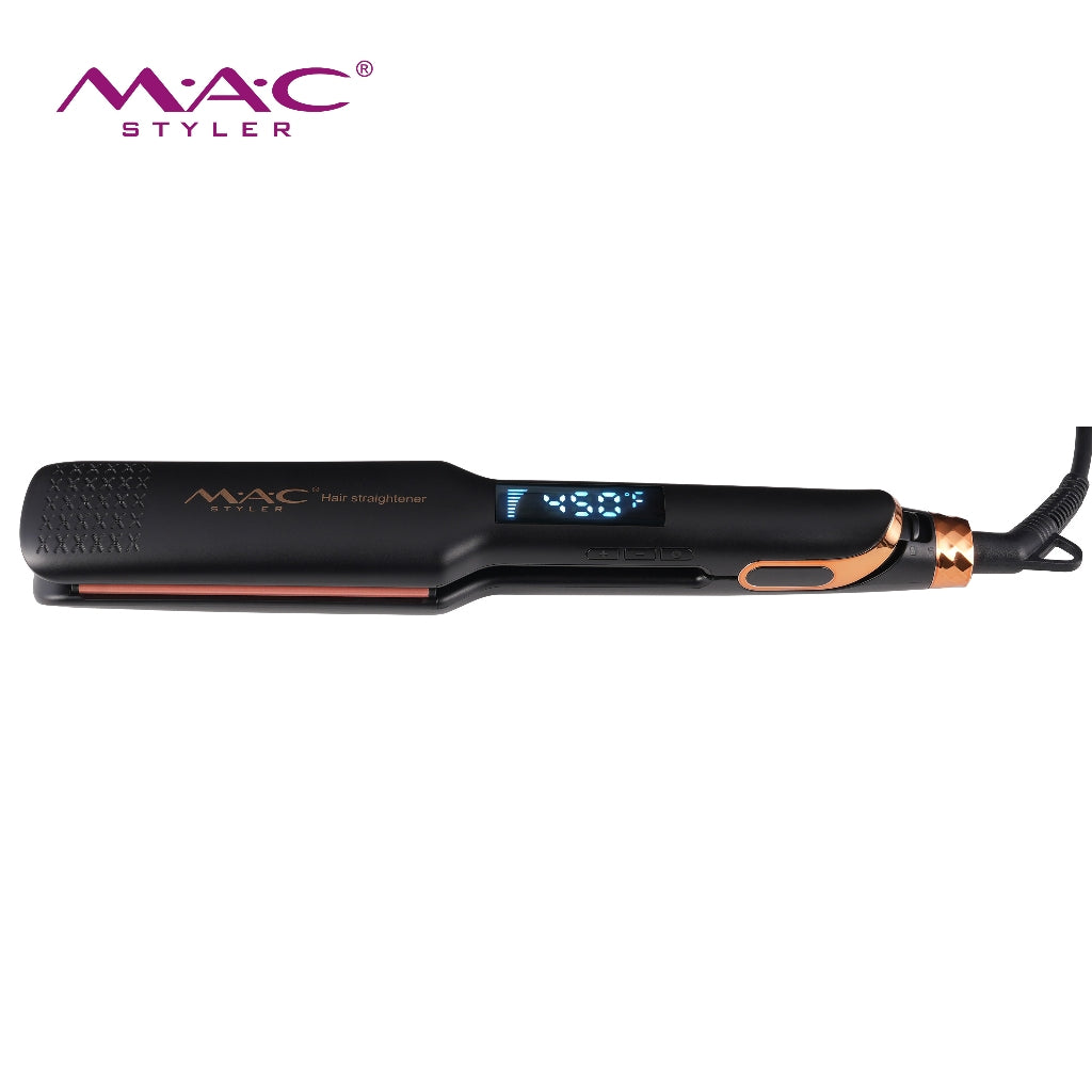 Perfect Straightening Straightener Iron Pink Plates MC3088