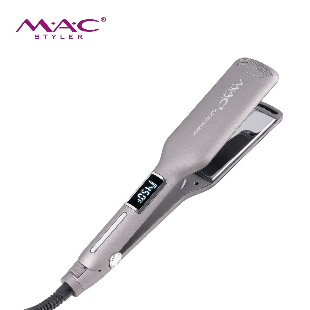 Perfect Straightening Silver Straightener Iron Clear Plates MC5515