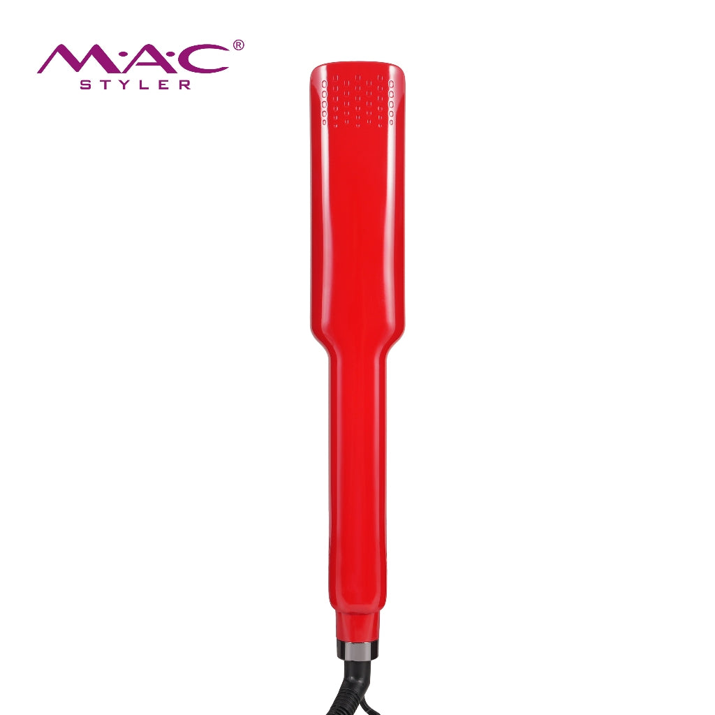 Beauty Vibrating Advanced Pro Straightener Iron in Red MC5622