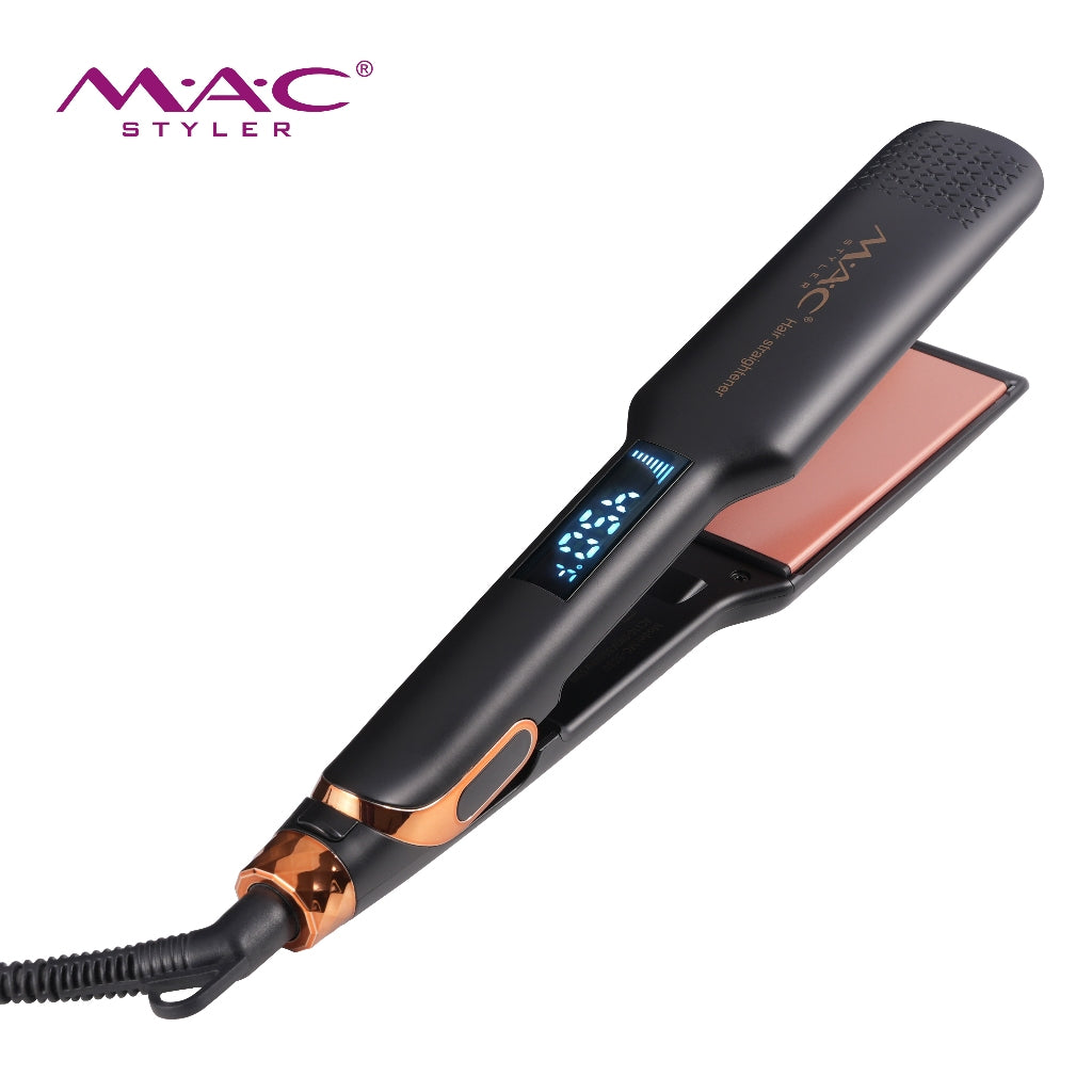 Perfect Straightening Straightener Iron Pink Plates MC3088