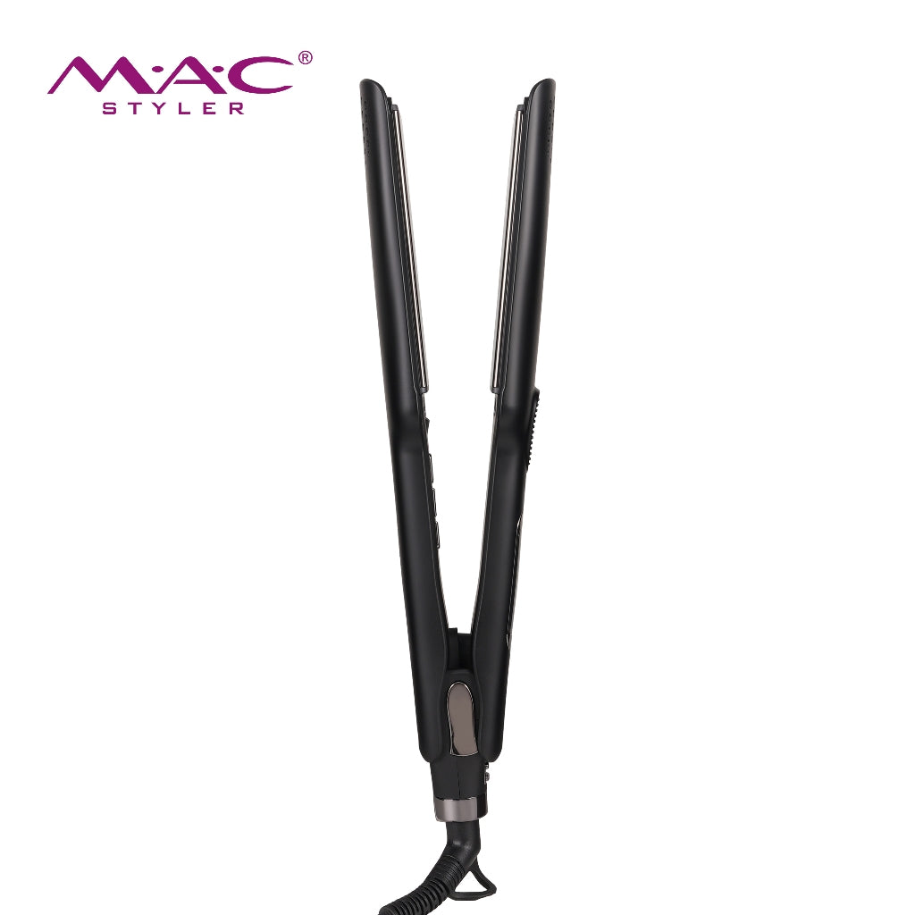 Beauty Vibrating Advanced Pro Straightener Iron in Black MC5620