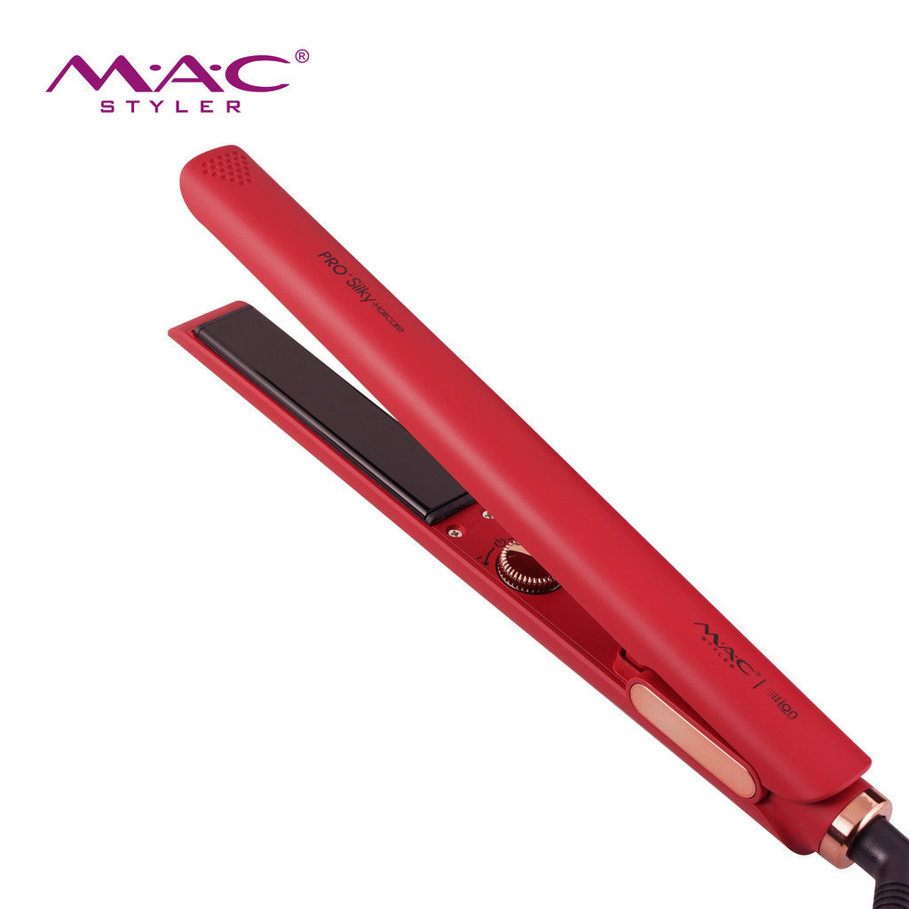 PRO+ Silky Haircare Red Straightener Iron Slim Plates MC5595