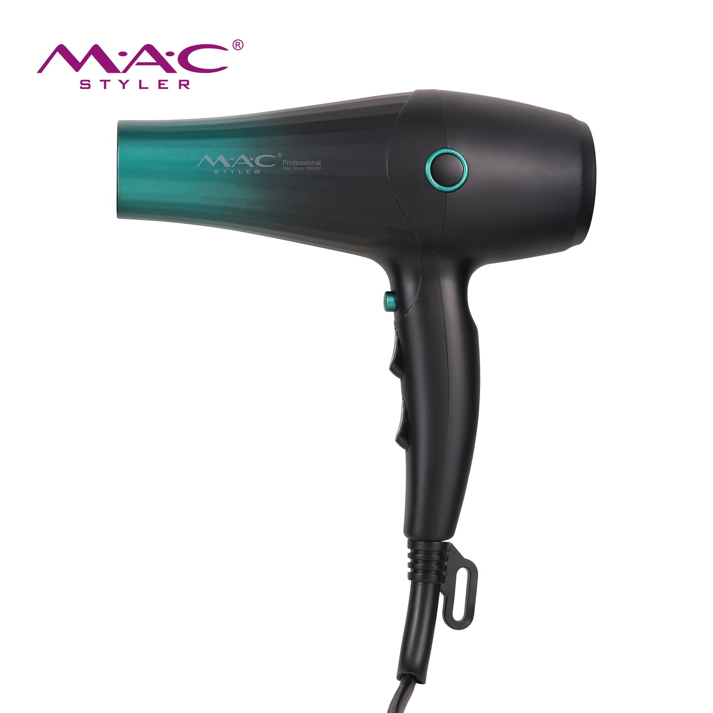 Green High Speed Professional Salon Hair Dryer Blower MC6697A