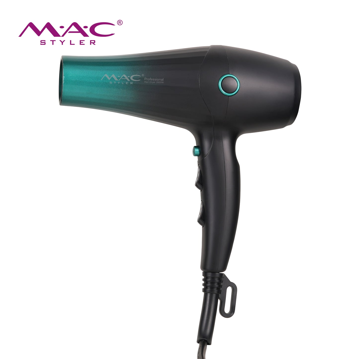 Green High Speed Professional Salon Hair Dryer Blower MC6697A