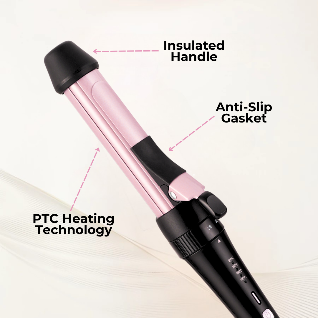 3 in 1 Telescopic Professional Salon Curling Iron with Adjustable Thickness MC5755