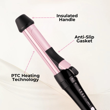 3 in 1 Telescopic Professional Salon Curling Iron with Adjustable Thickness MC5755