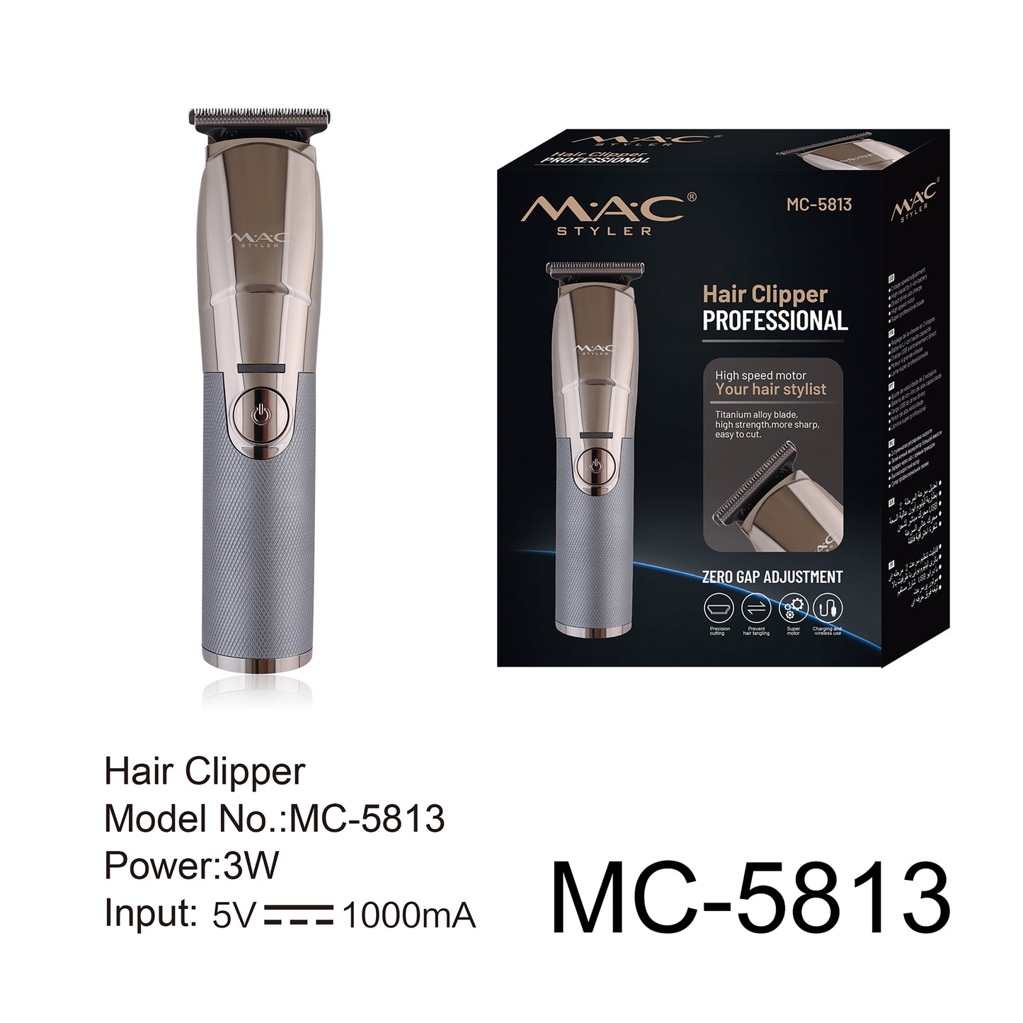 Mens Advanced Professional Shaver Clipper MC5813