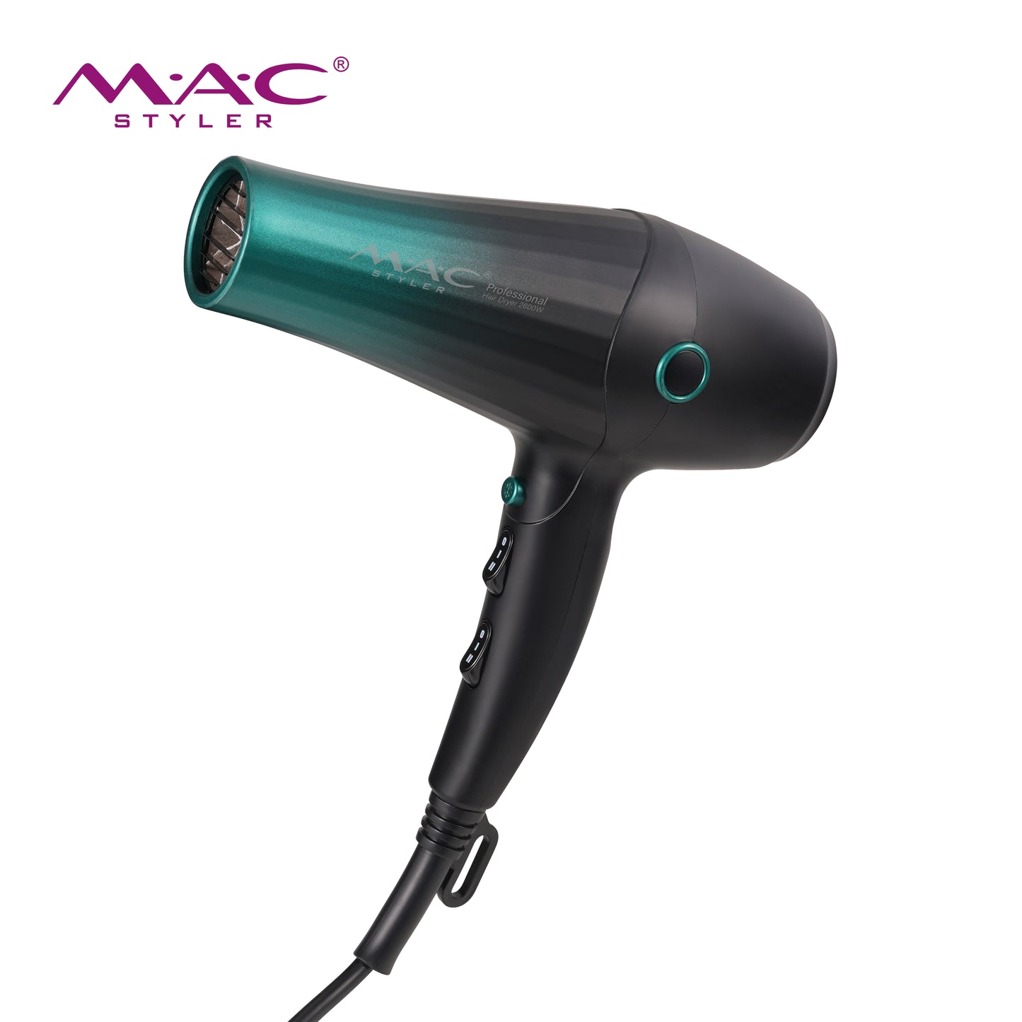 Green High Speed Professional Salon Hair Dryer Blower MC6697A
