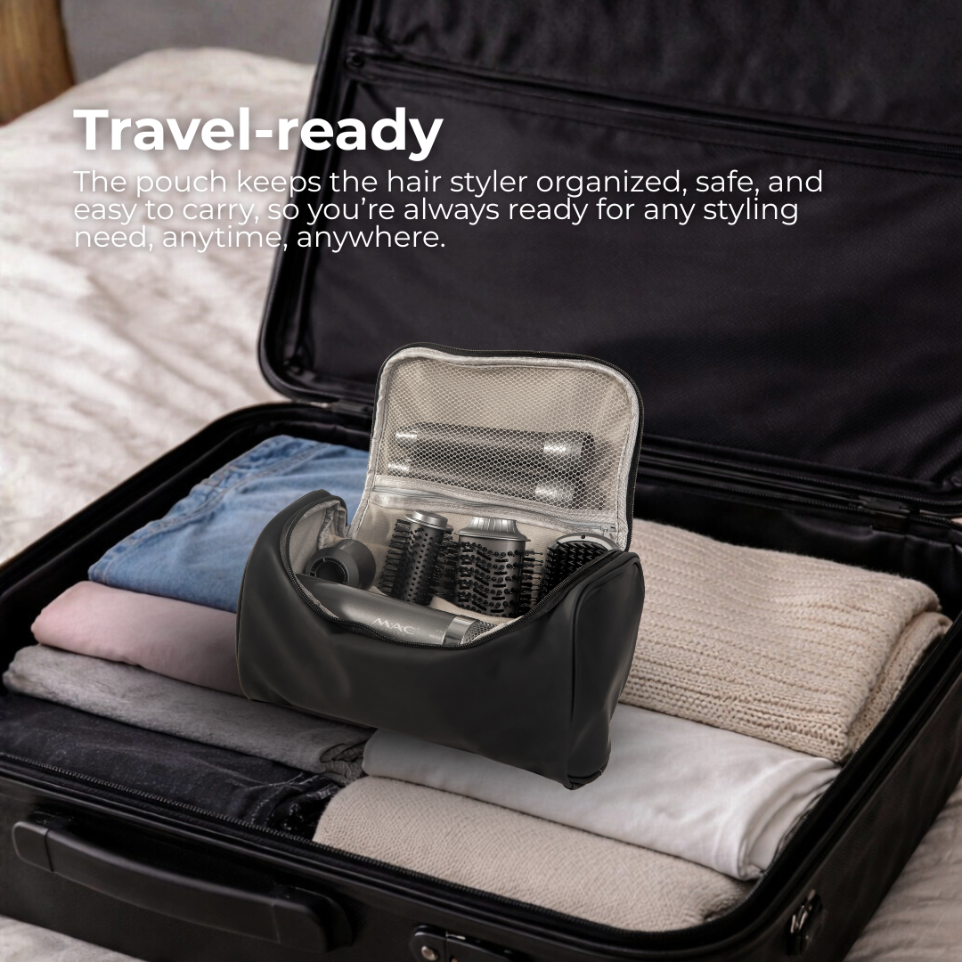 6 in 1 Hair Styler Supersonic Portable Multi Attachment Set for Travel MC6768