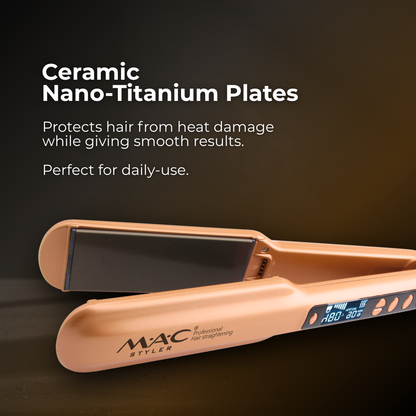 Ultra Shine Professional Gold Straightener Iron MC2095A
