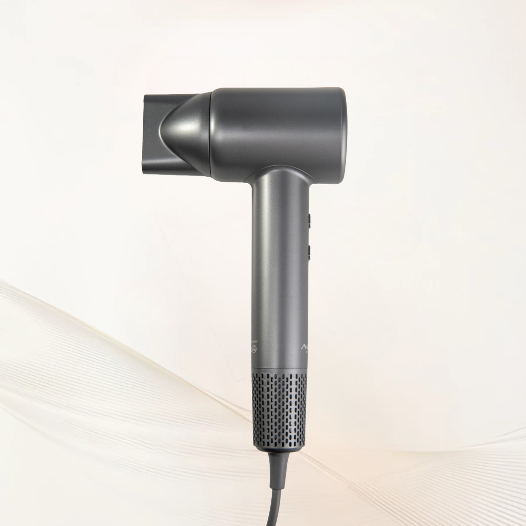 Negative Ion+ Hair Care Gray Professional Hair Dryer Blower MC6815