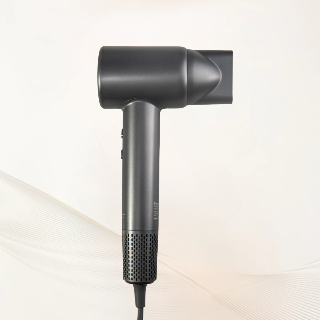 Negative Ion+ Hair Care Gray Professional Hair Dryer Blower MC6815