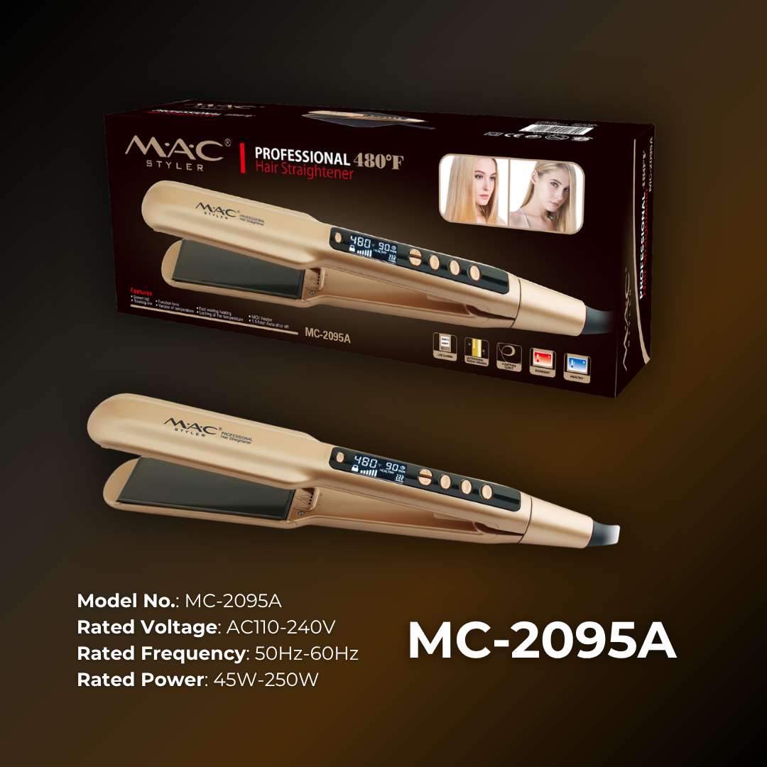 MAC Styler Professional Hair Iron hair straightener mac hair iron cera