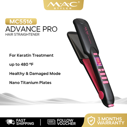 Advance Pro Straightener Iron MC5516