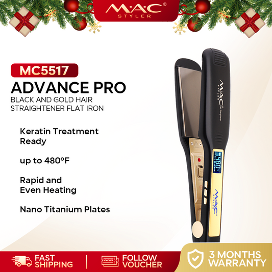 Advance Pro Hair Straightener Flat Iron MC5517