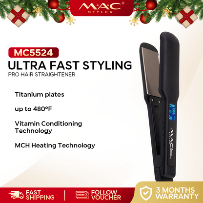 Ultra Fast Styling Pro Straightener Iron MC5524