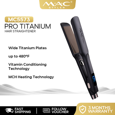 Pro Titanium Straightener Iron MC5573
