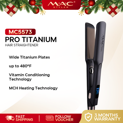 Pro Titanium Straightener Iron MC5573