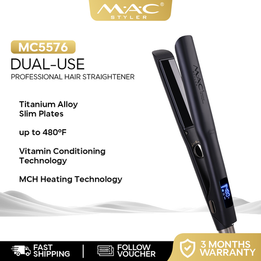 Dual Use Professional Straightener Iron MC5576