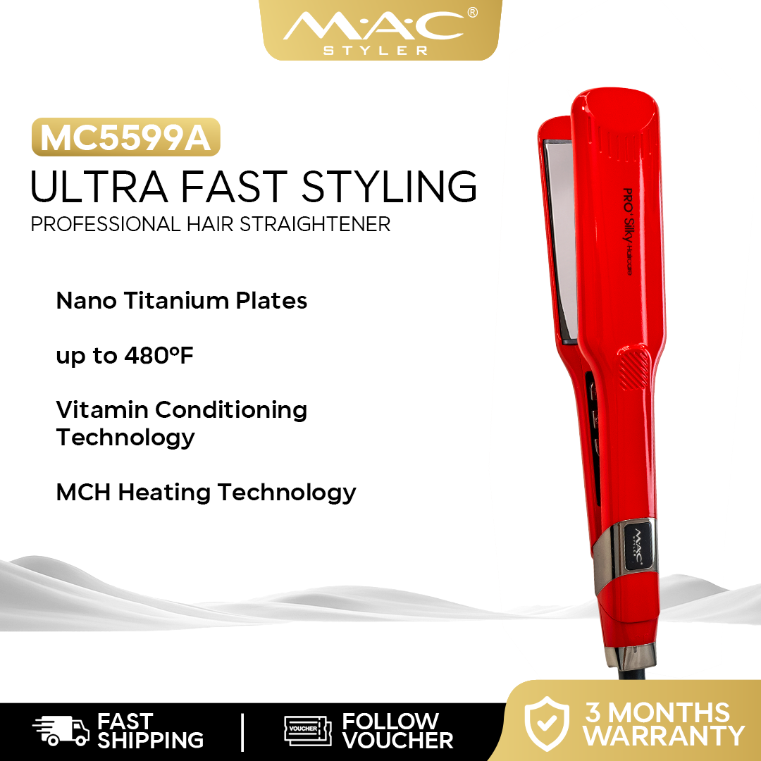 Pro Salon Ultra Fast Styling Professional Straightener Iron MC5599