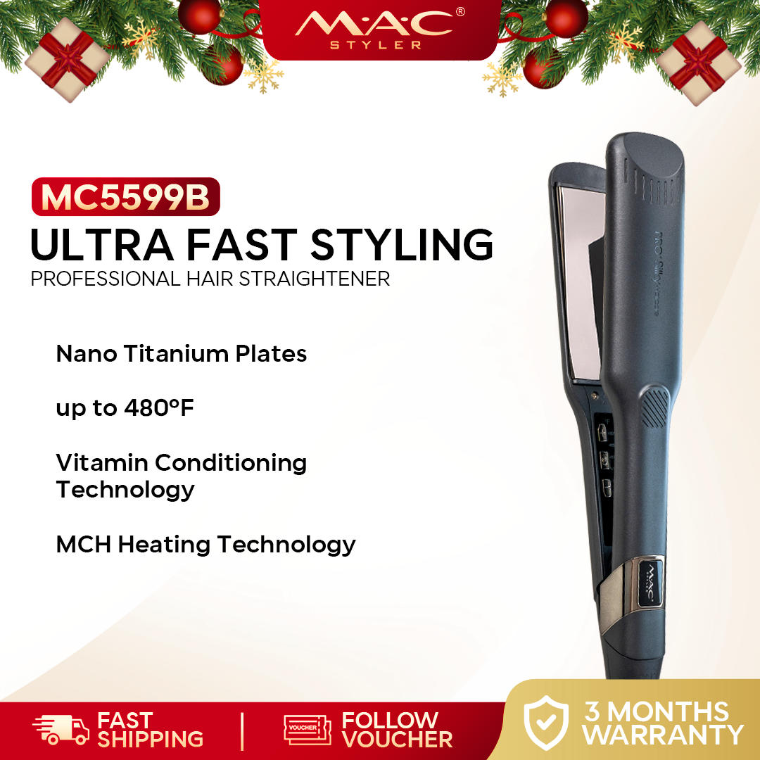 Pro Salon Ultra Fast Styling Professional Straightener Iron MC5599