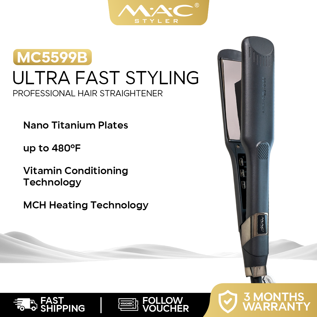 Pro Salon Ultra Fast Styling Professional Straightener Iron MC5599