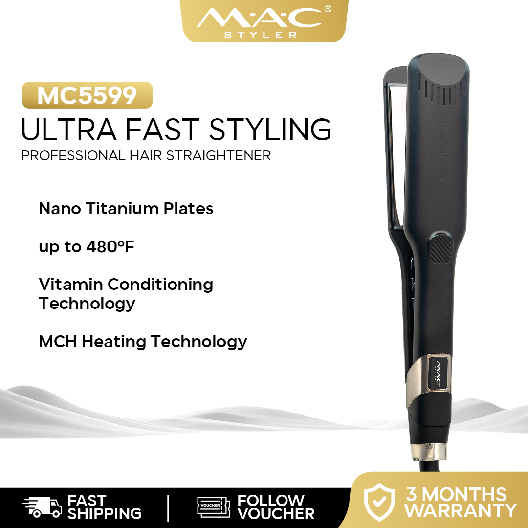 Pro Salon Ultra Fast Styling Professional Straightener Iron MC5599