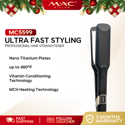 Pro Salon Ultra Fast Styling Professional Straightener Iron MC5599