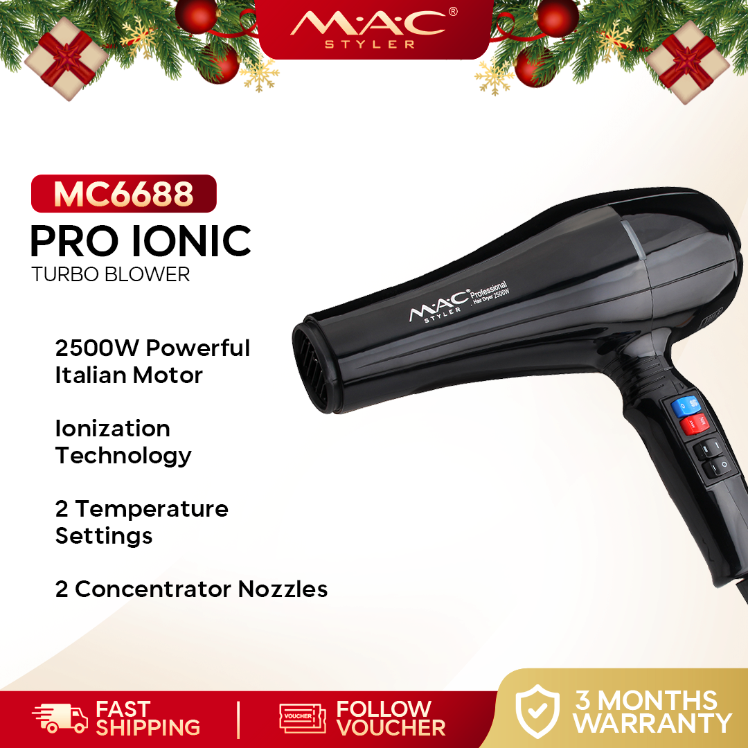 Professional Ionic Turbo Dryer Blower MC6688