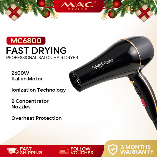 Fast Drying Professional Dryer Blower MC6800