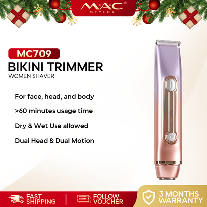 Bikini Trimmer Women Shaver Clipper MC709