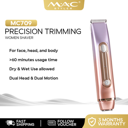 Bikini Trimmer Women Shaver Clipper MC709
