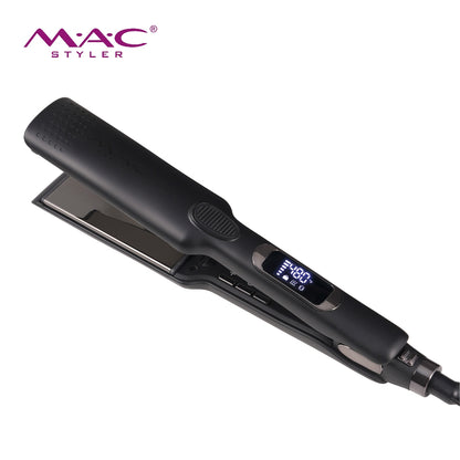 Beauty Vibrating Advanced Pro Straightener Iron in Black MC5620