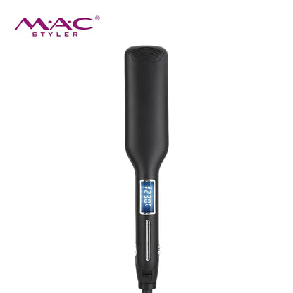 Perfect Straightening Black Straightener Iron Clear Plates MC5514