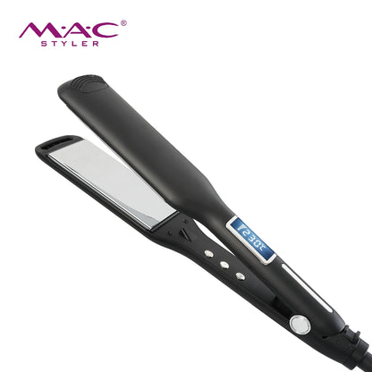 Perfect Straightening Black Straightener Iron Clear Plates MC5514