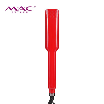 Beauty Vibrating Advanced Pro Straightener Iron in Red MC5622